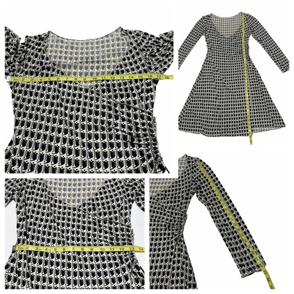 LONG-SLEEVE Wrap Dress Small - Picture 4 of 13